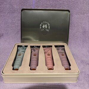 Wanderflower Hand Cream gift set Tin with 4 Hand creams